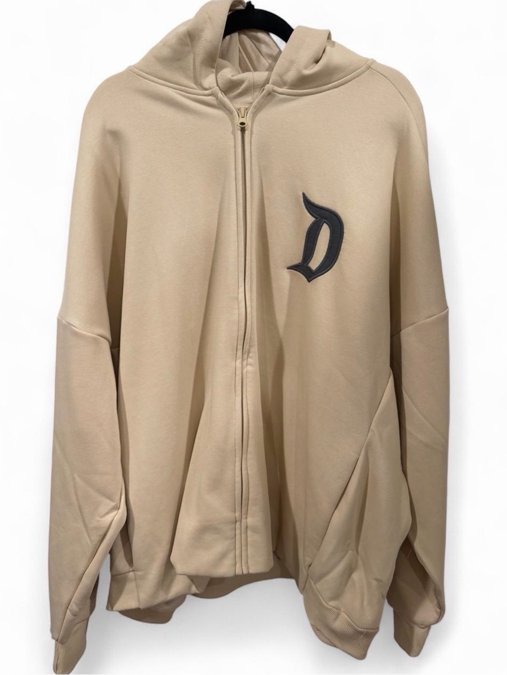 Disney Men’s Beige Pullover Hoodie - Authentic Original - Picture 3 of 4